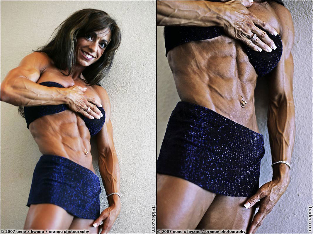 World female bodybuilding abs