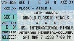Arnold Ticket image