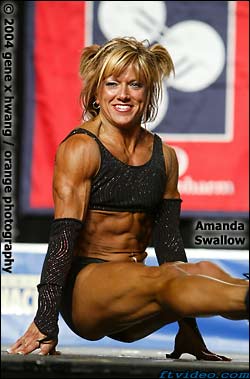 Amanda Swallow - muscular fitness!